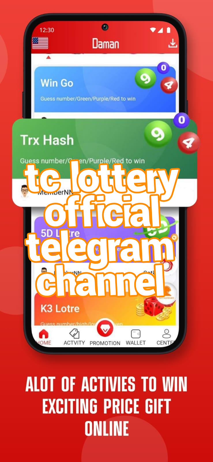 tc lottery official telegram channel Screenshots